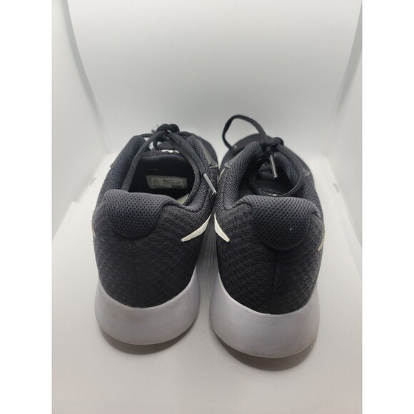 Nike TANJUN Men's Black White DJ6258-003 Lace Up Athletic Mesh Running Sneakers - Picture 3 of 10